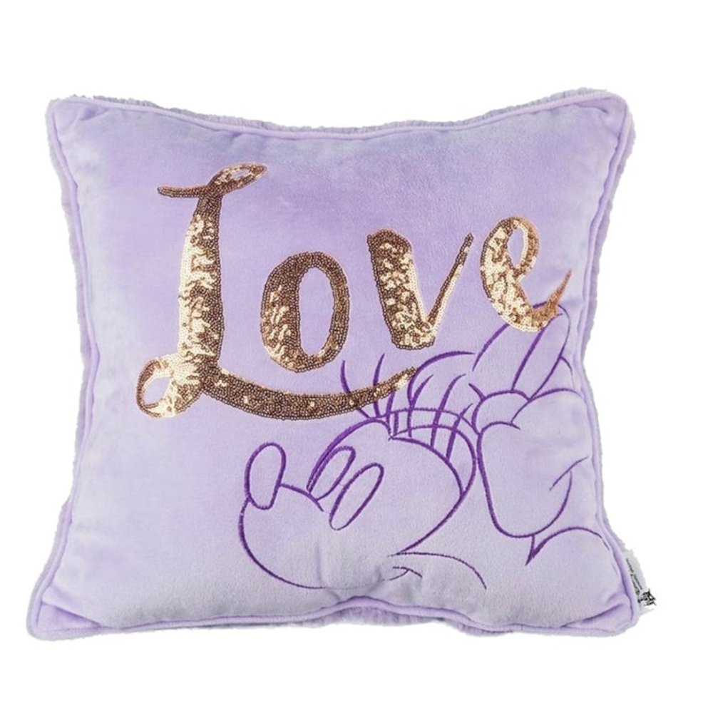 Disney Light Purple Minnie Pillow
